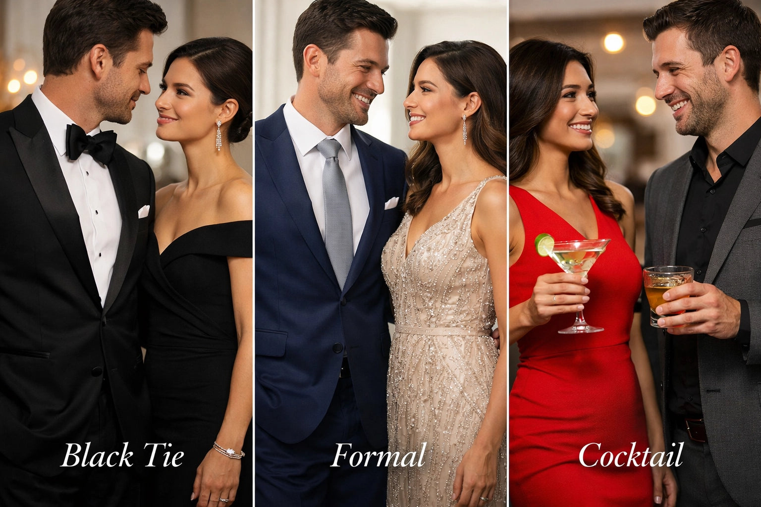 Black Tie vs. Formal vs. Cocktail: What Each Dress Code Actually Means   700 Shop
