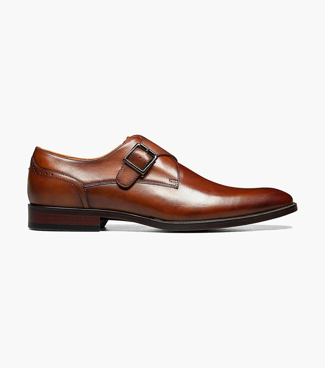 Sorrento Plain Toe Single Monk Strap