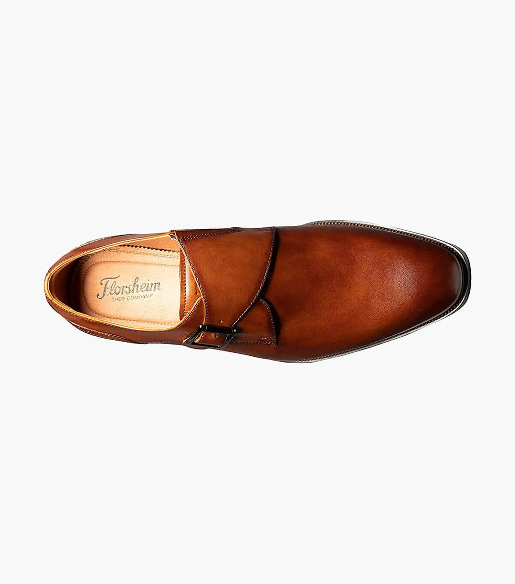 Sorrento Plain Toe Single Monk Strap