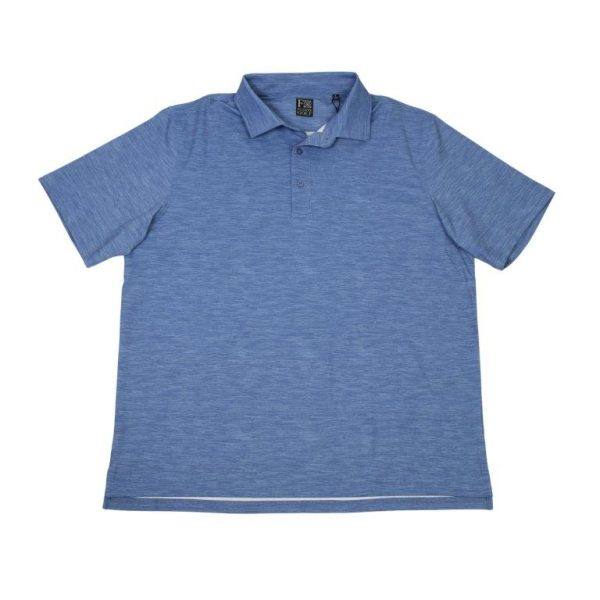 Space Dye Print Polo