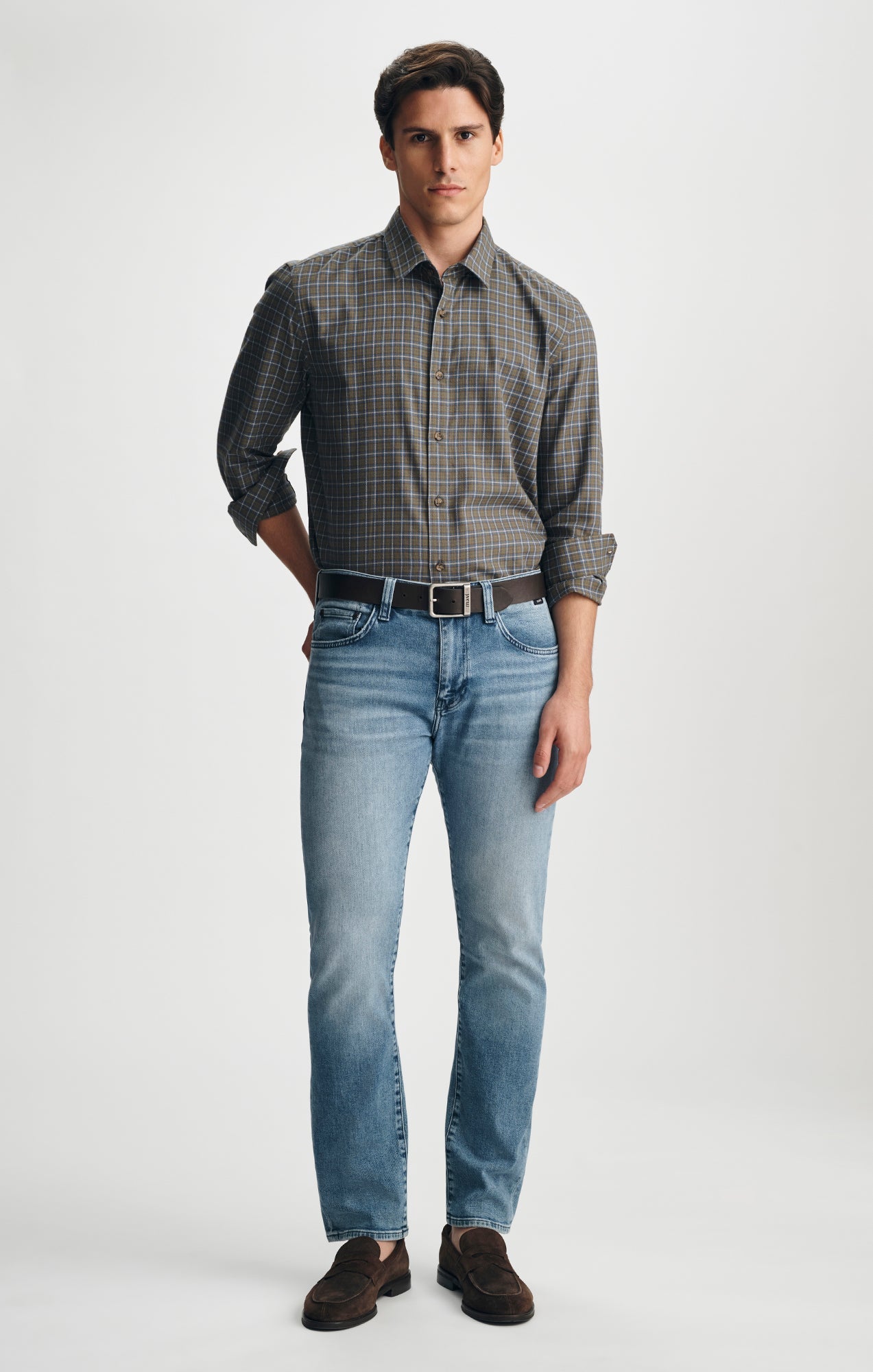 Marcus Light Feather Jeans