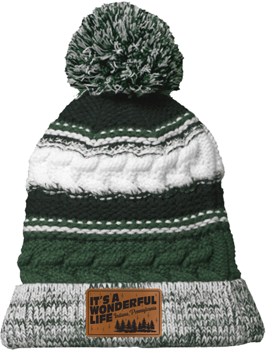 2025 Wonderful Life Pom pom Beanie
