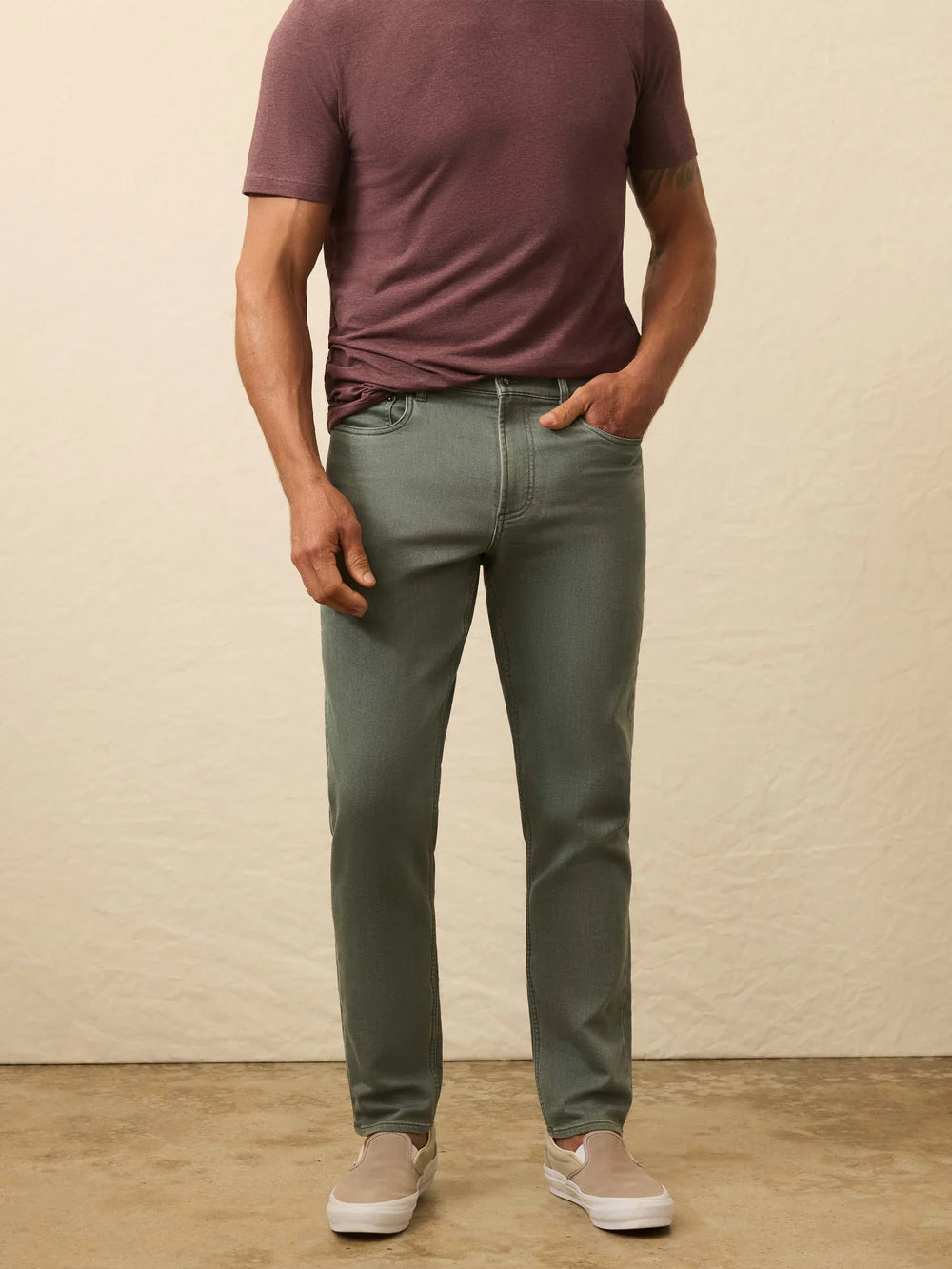 Stretch Terry 5 Pocket