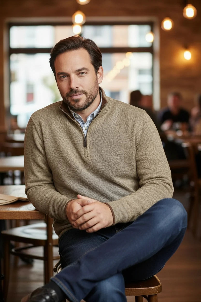 Harvest Neat Quarter Zip