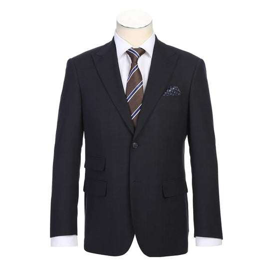 700 Signature Navy Two Peak Lapel