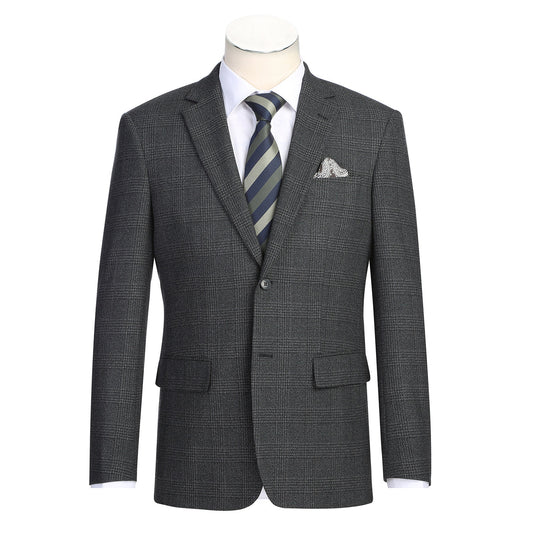 Charcoal Slim Fit Blazer