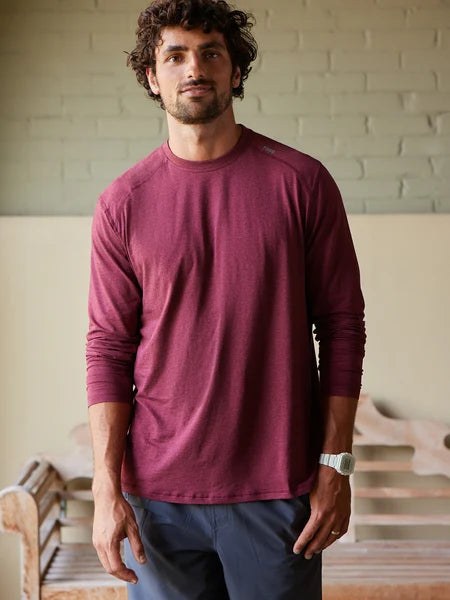 Heathered Carrollton Long Sleeve T