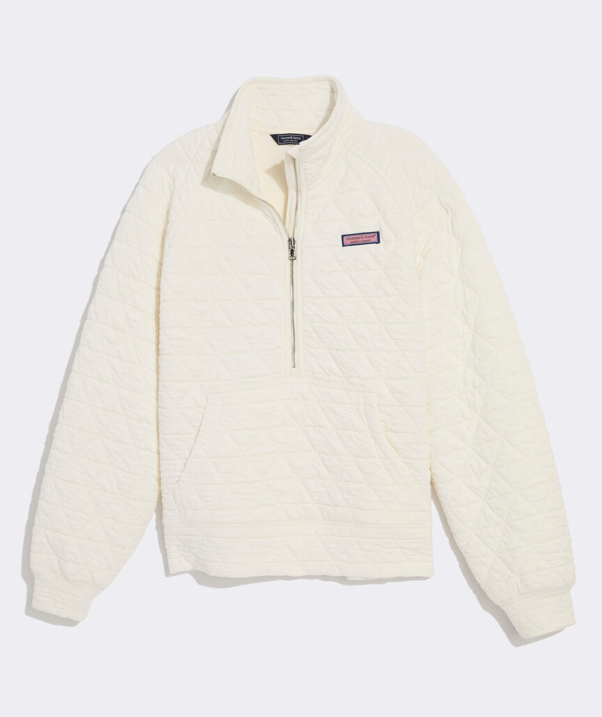 Quilted Quarter Zip