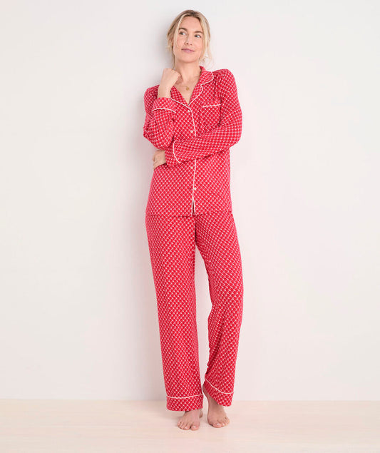 Super Soft Printed Knit Pajama Set
