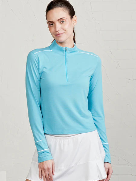 Micro Mesh Quarter Zip