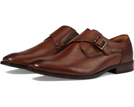 Sorrento Plain Toe Single Monk Strap