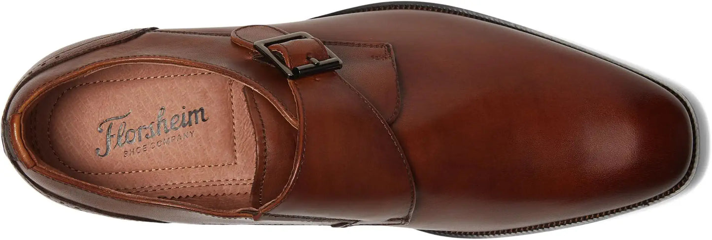 Sorrento Plain Toe Single Monk Strap