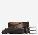 Feather-Edge Italian Leather Belt