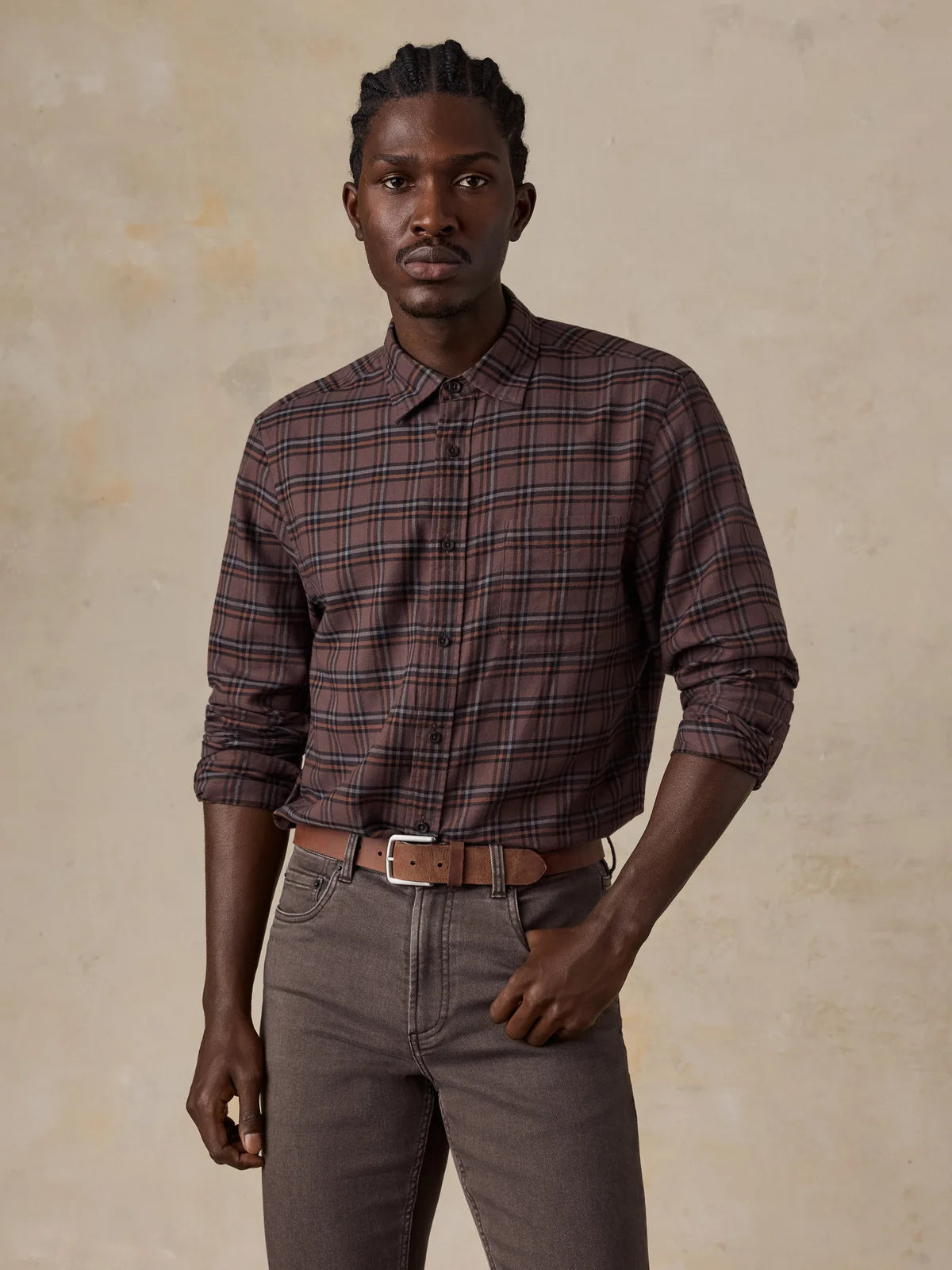 Timberline Brushed Twill Shirt - Smoky Hills Plaid