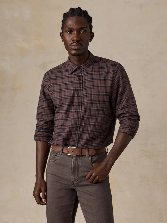Timberline Brushed Twill Shirt - Smoky Hills Plaid