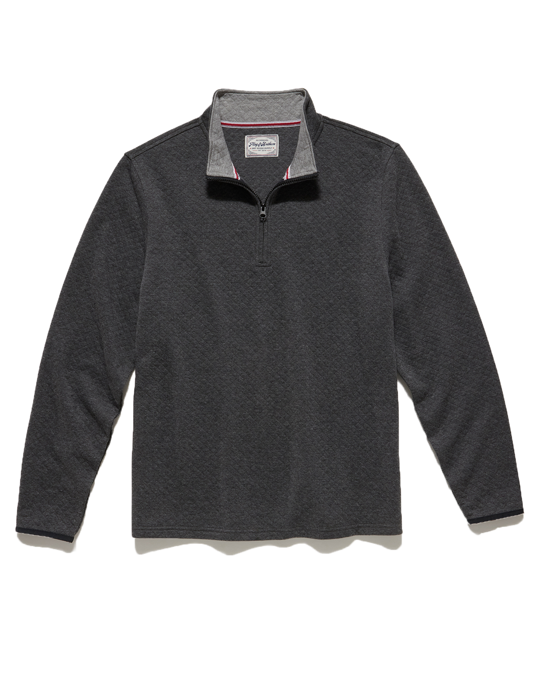 BRADNER SUPER SOFT QUILTED 1/4-ZIP PULLOVER