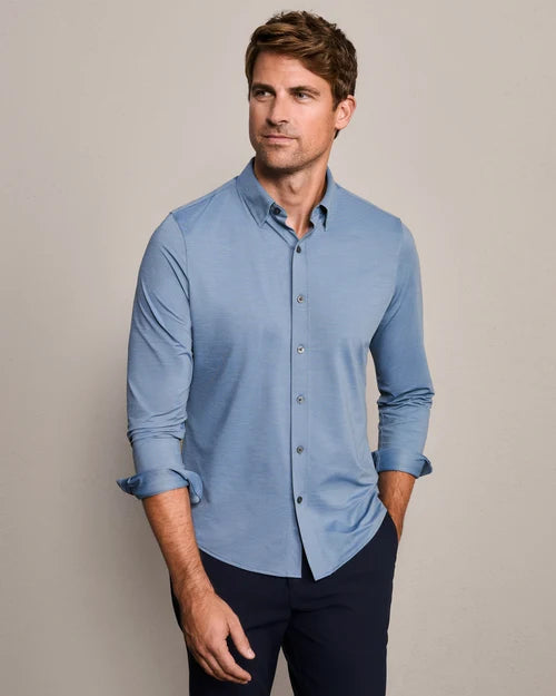Shadow Blue Oxford Commuter Shirt