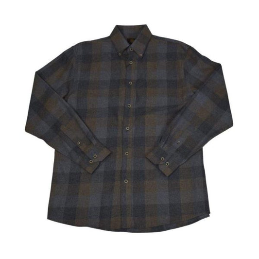 Large Check Button Down