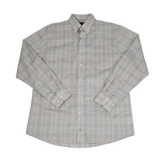 Multi Plaid Button Down