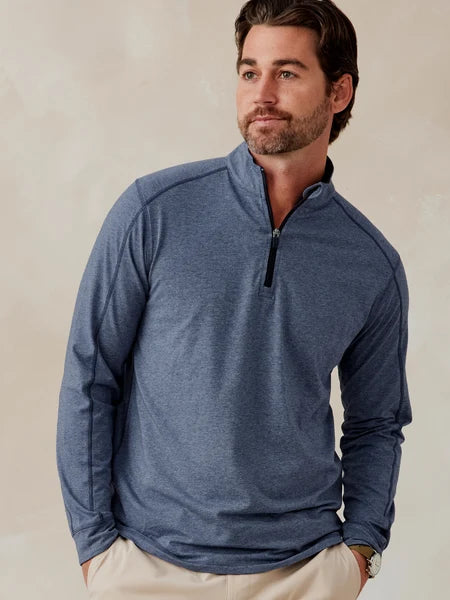 Men's Heathered Carrollton Quarter Zip