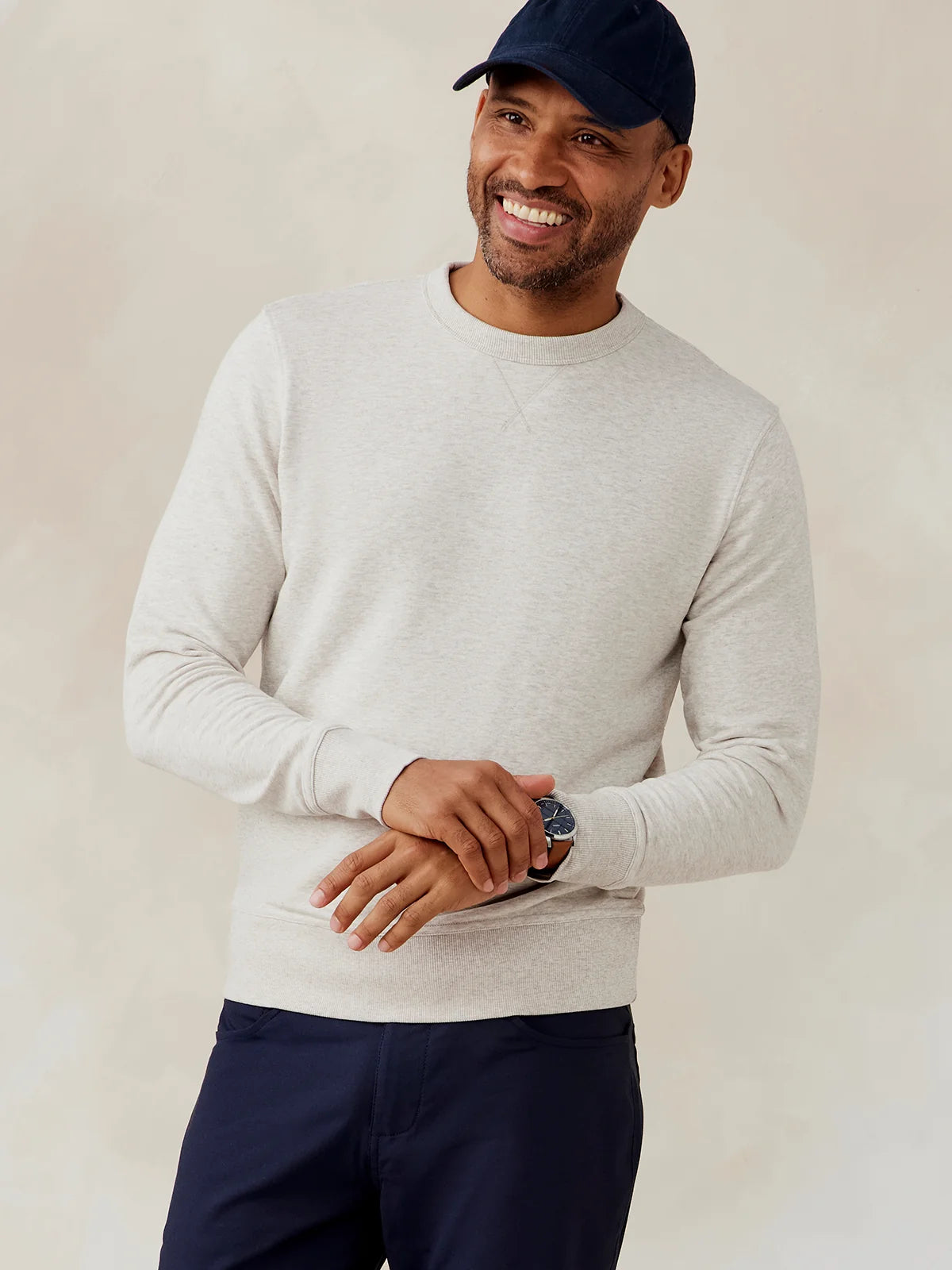 Men's Heathered Stadium FT Sweatshirt