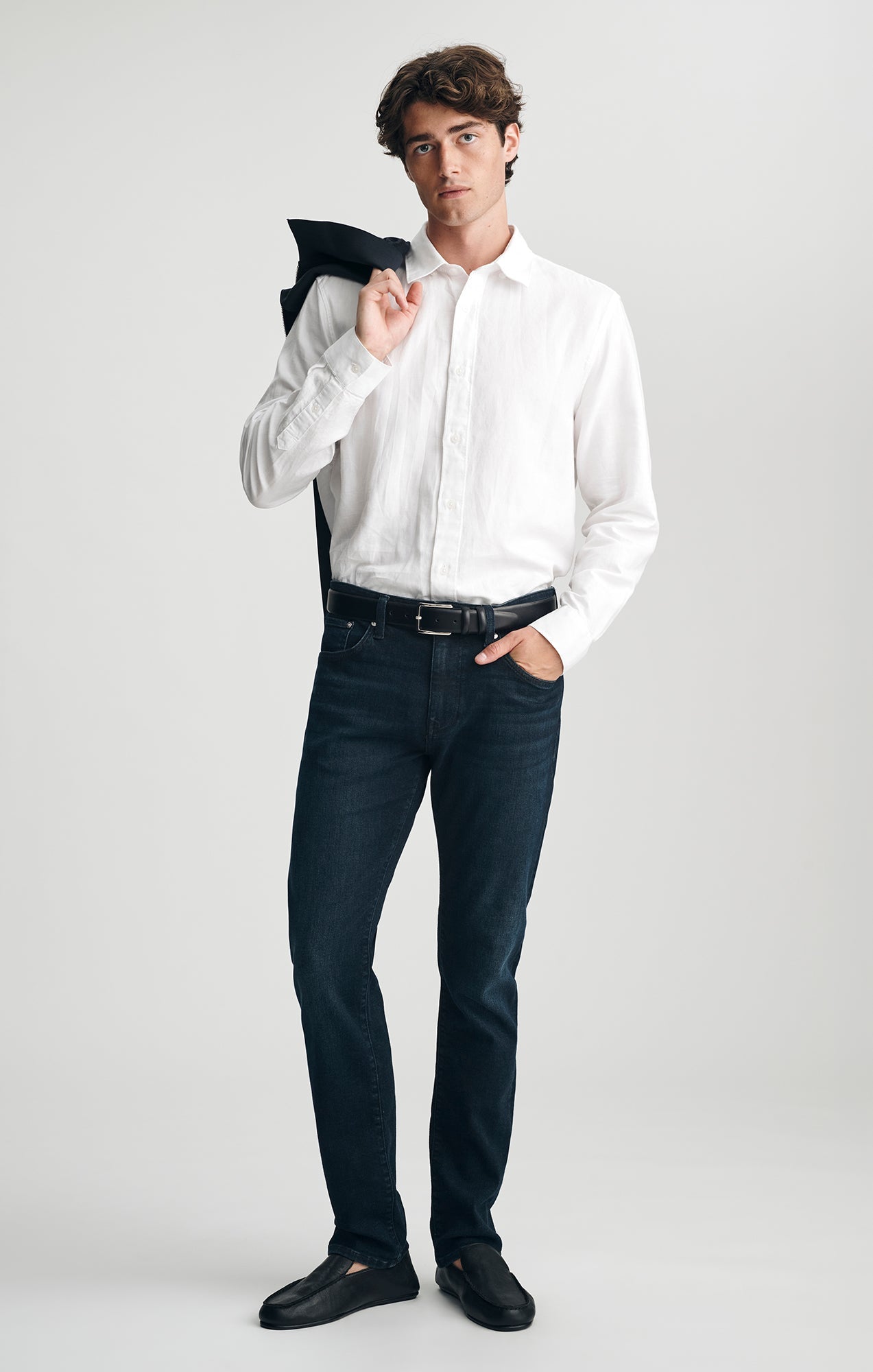 Marcus Dark Indigo Classic Jeans