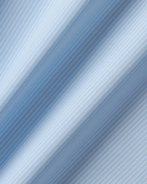 Blue Stripe Slim Commuter Shirt
