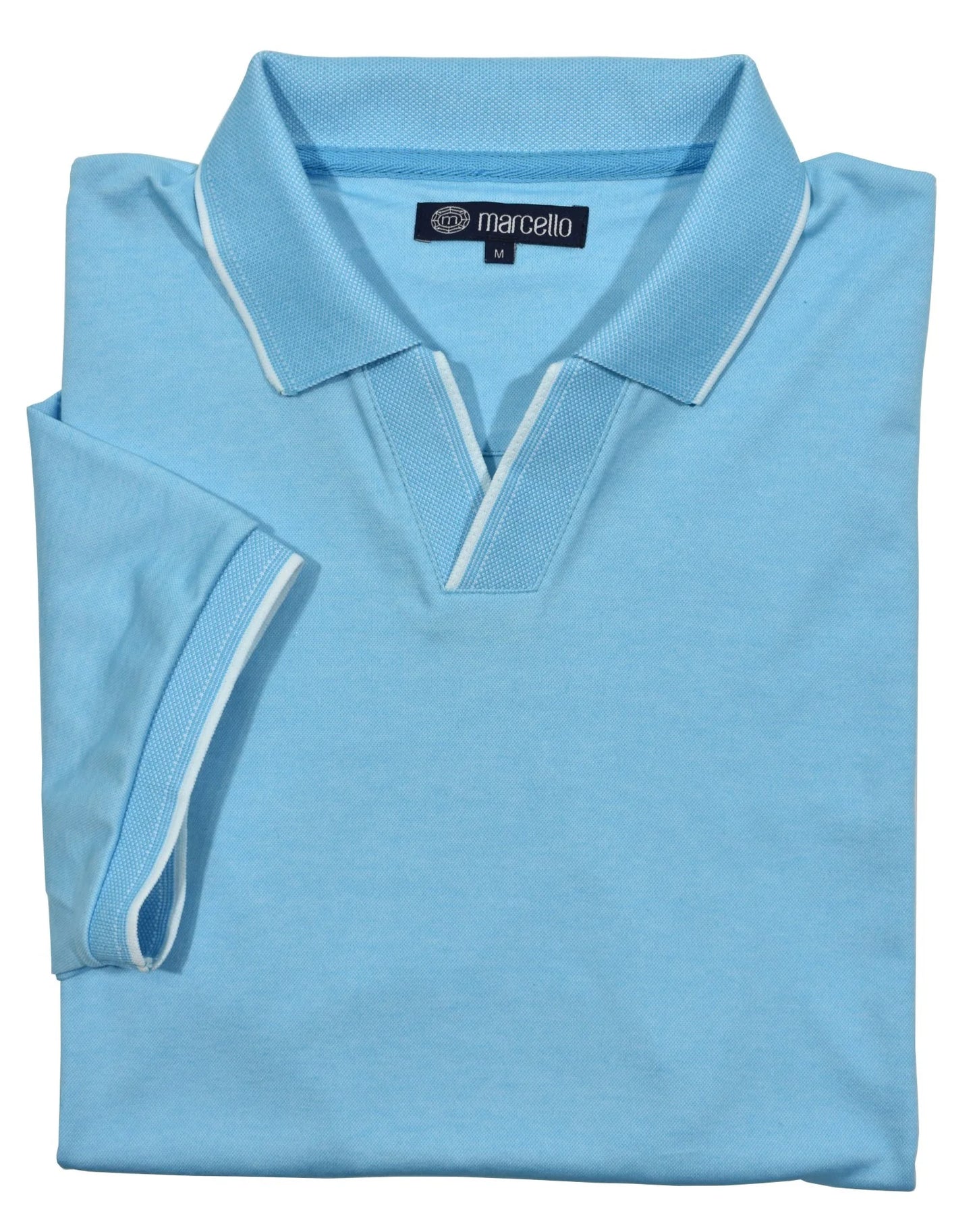 Open Collar Polo
