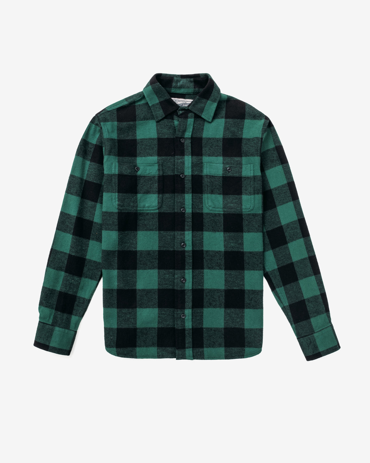 Plaid Cotton Flannel Shirt