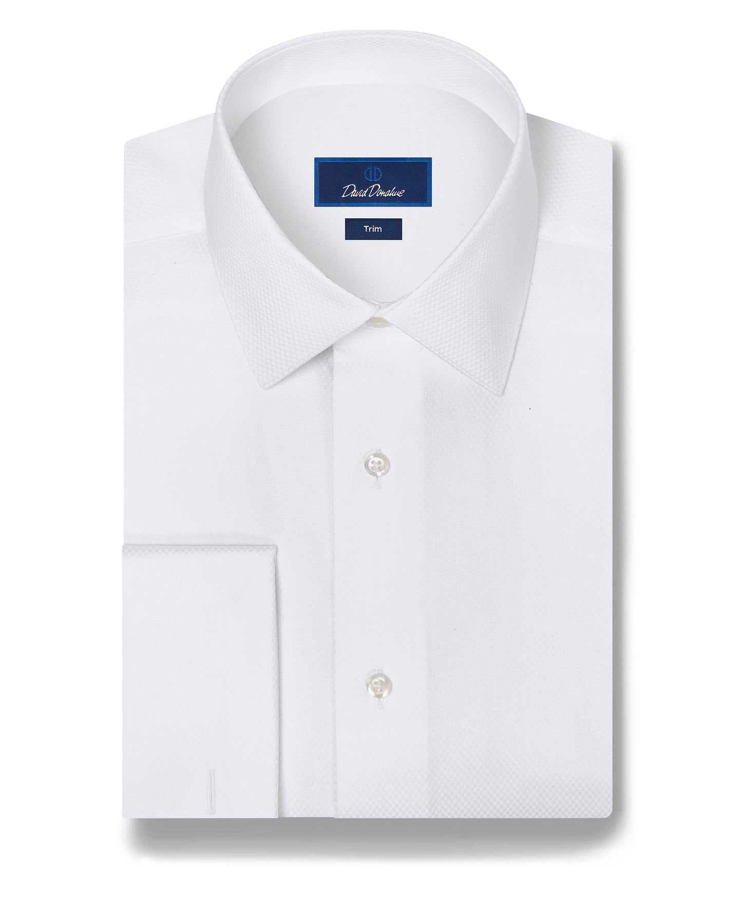 Dobby Weave French Cuff Formal Shirt
