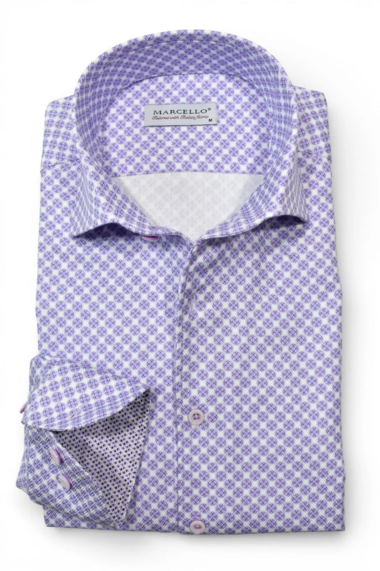 Plum Circle Medallion